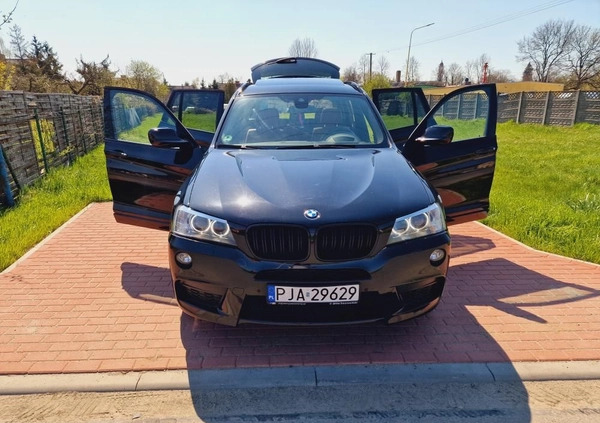 BMW X3 cena 83000 przebieg: 184000, rok produkcji 2012 z Ustrzyki Dolne małe 562